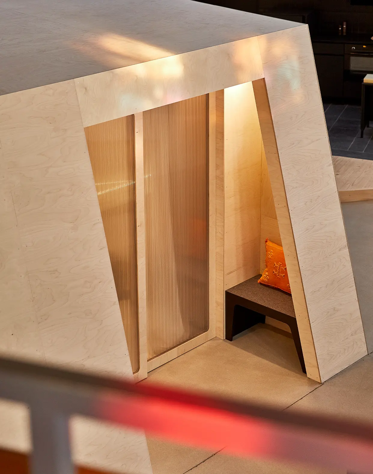 Eingang zum großen Schlafzimmer Eingang zum großen Schlafzimmer